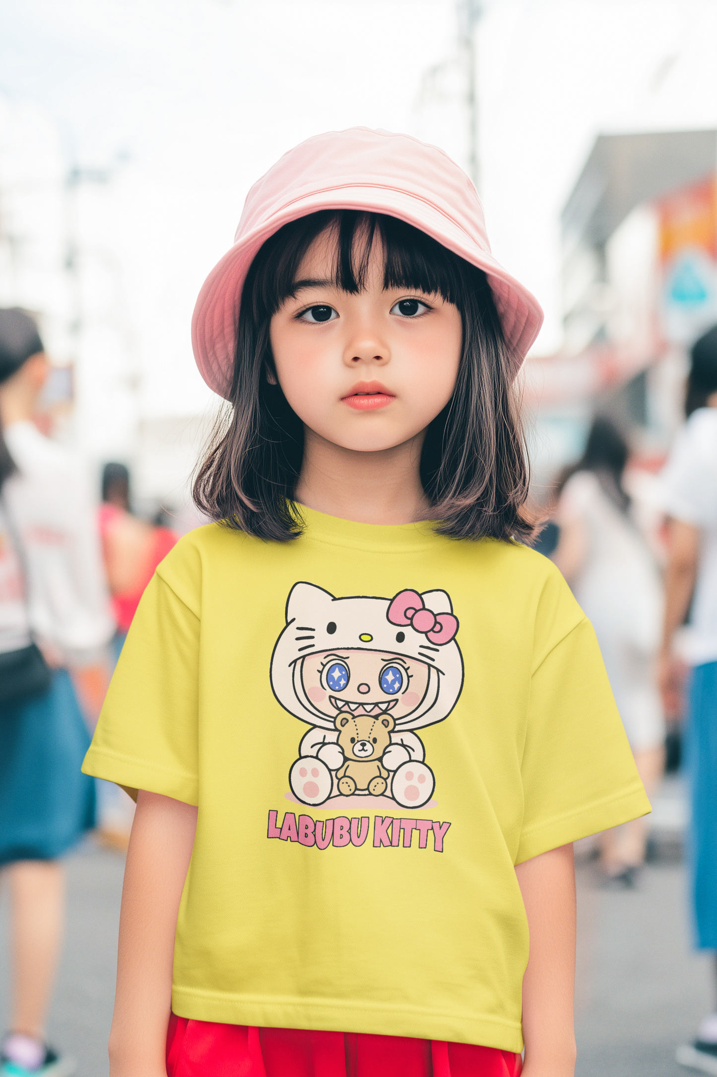 T-SHIRT LABUBU KITTY