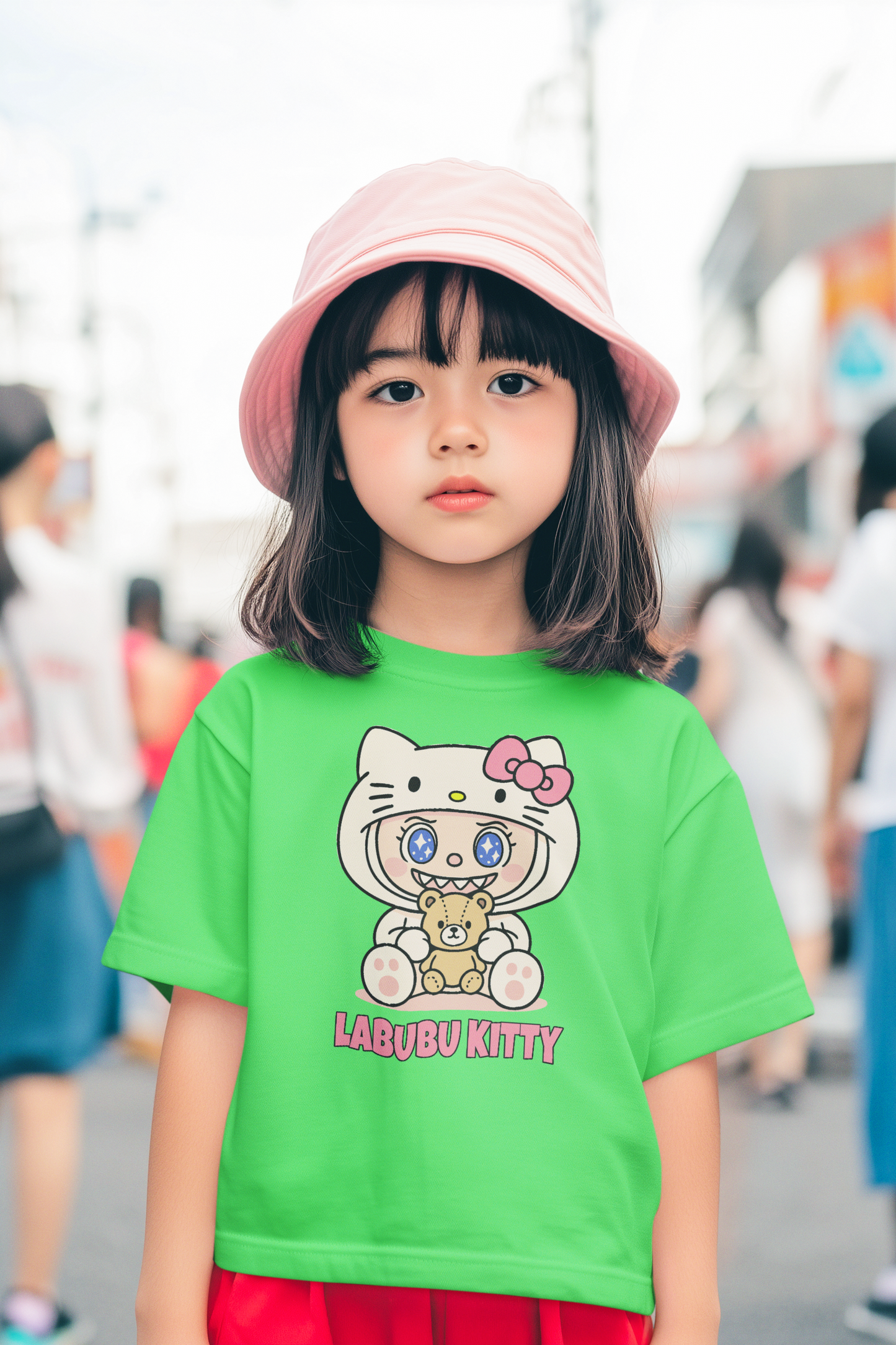 T-SHIRT LABUBU KITTY