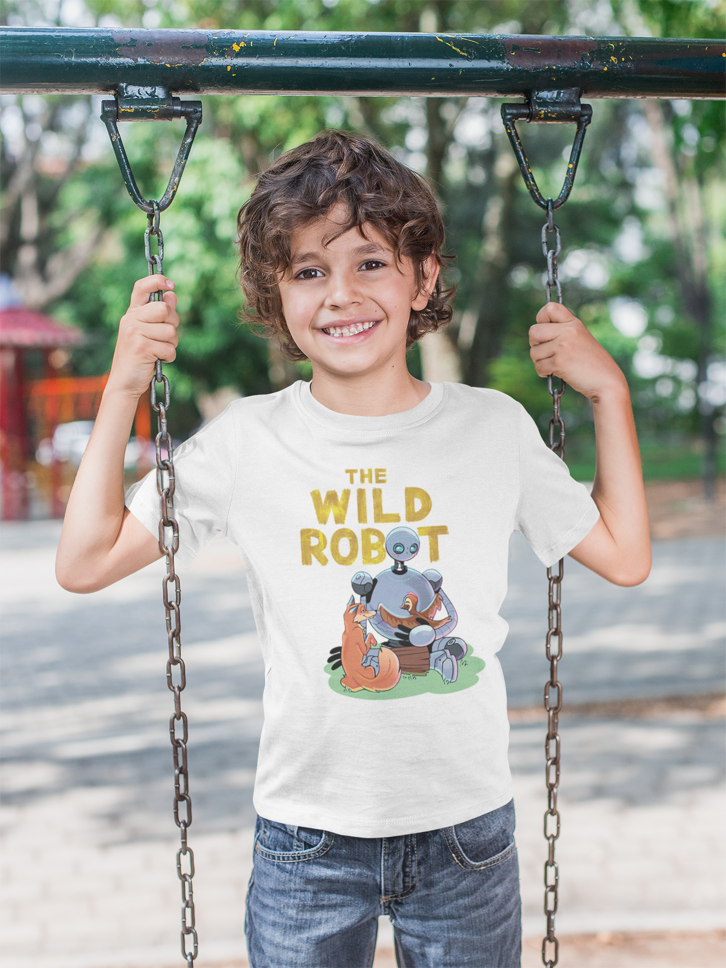 T-Shirt The Wild Robot Foret