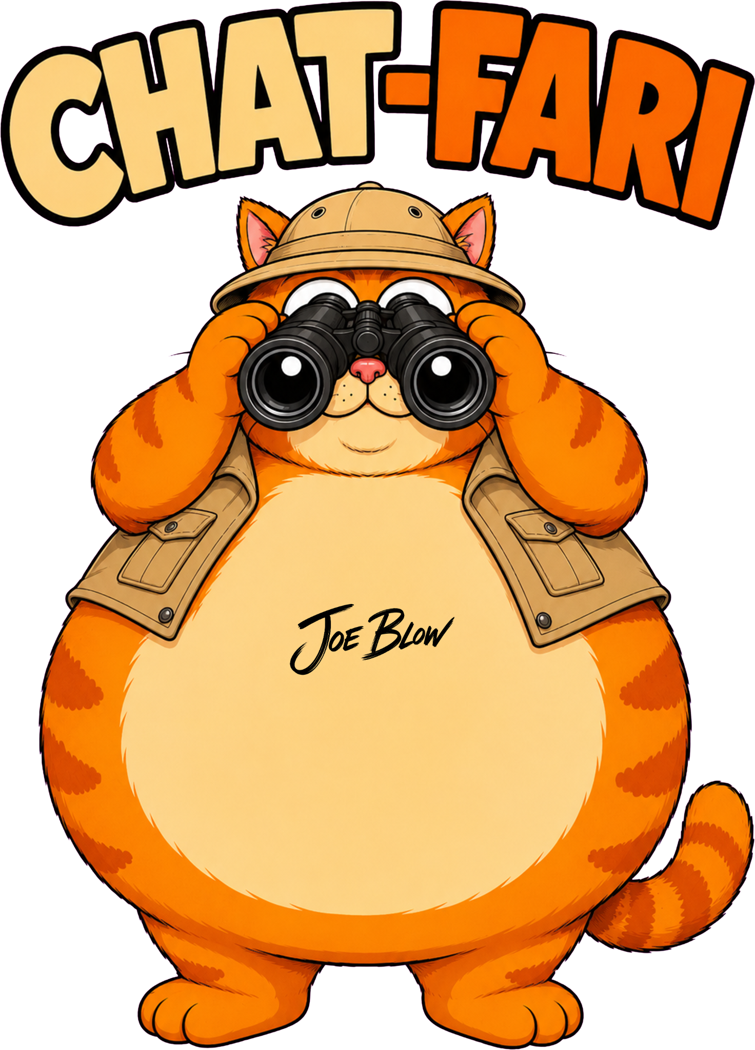 Illustration Chat-fari