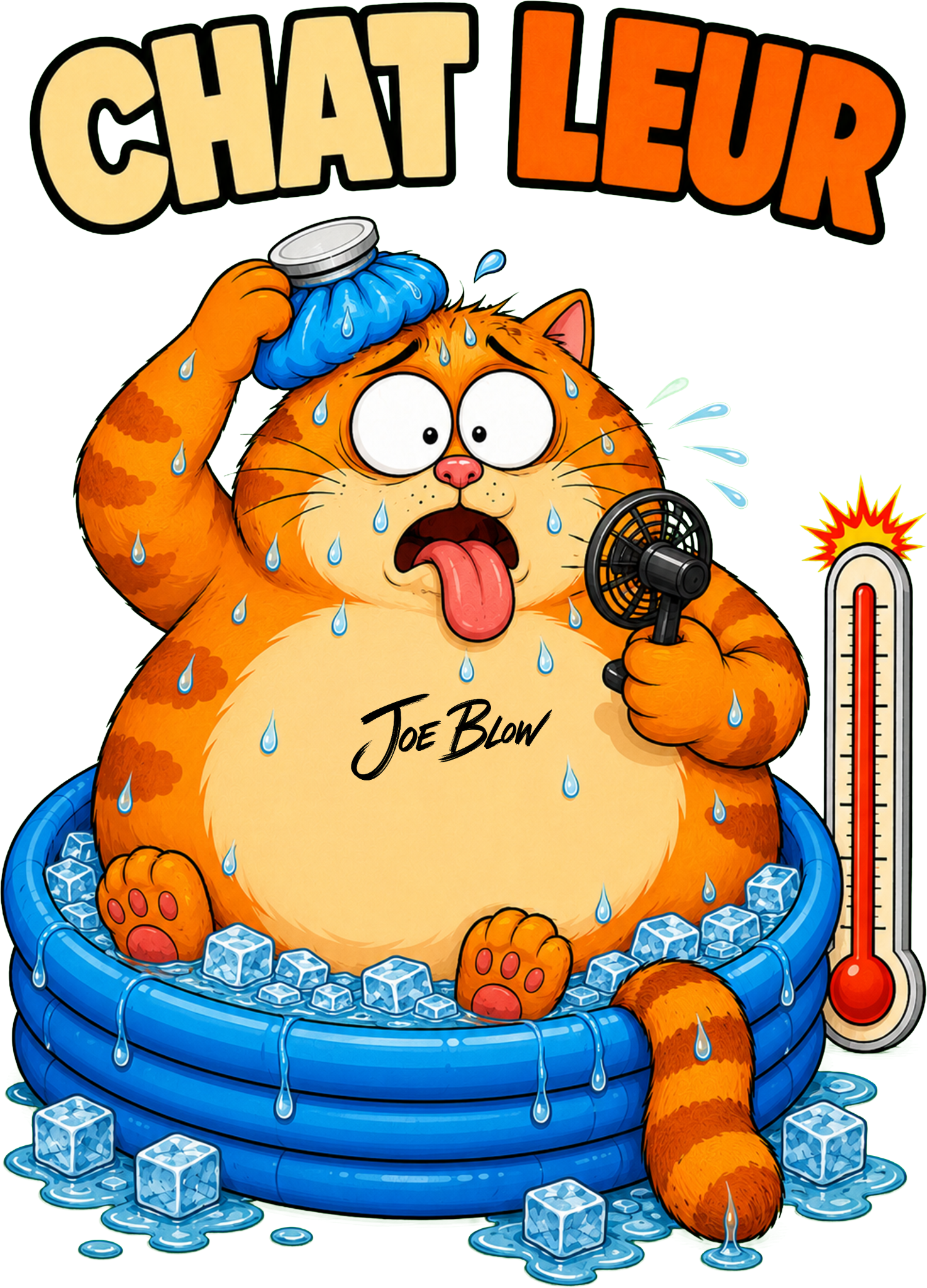 Illustration Chat-leur