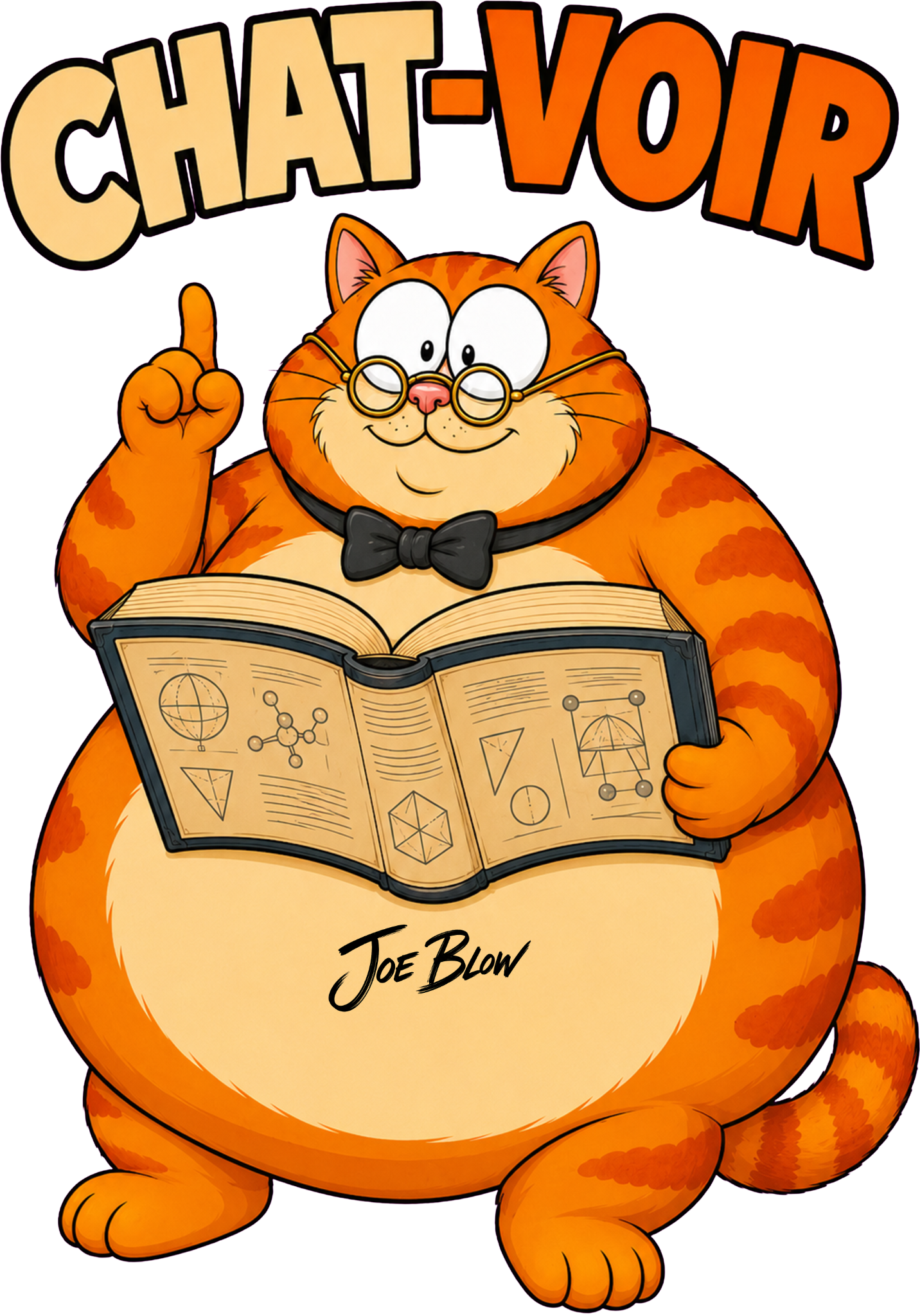 Illustration Chat-voir