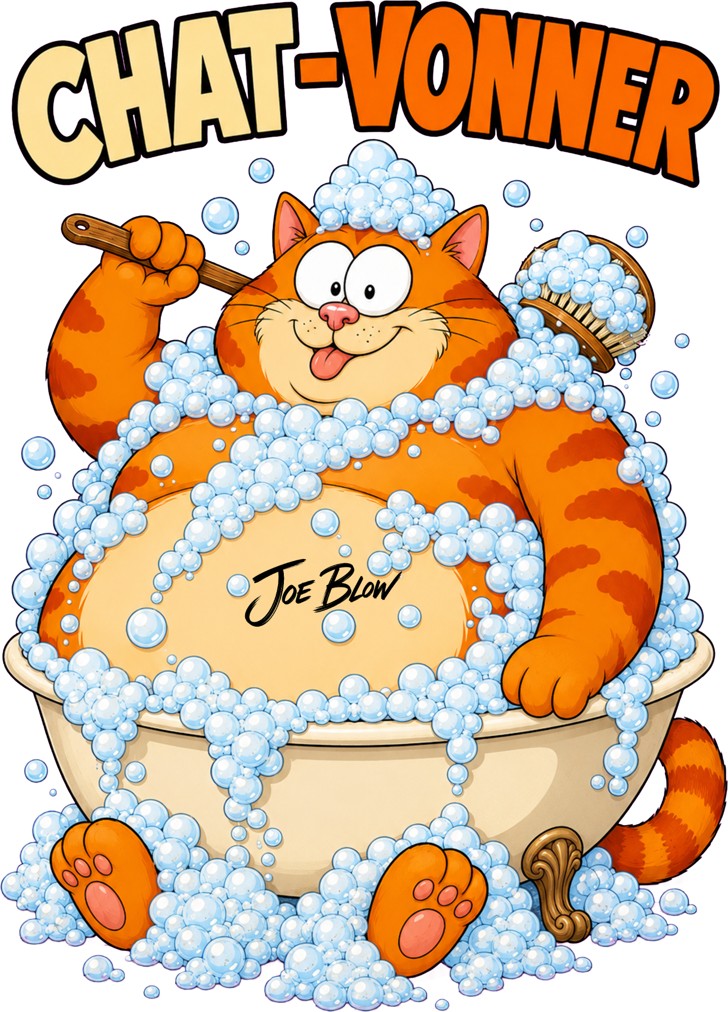 Illustration Chat-vonner