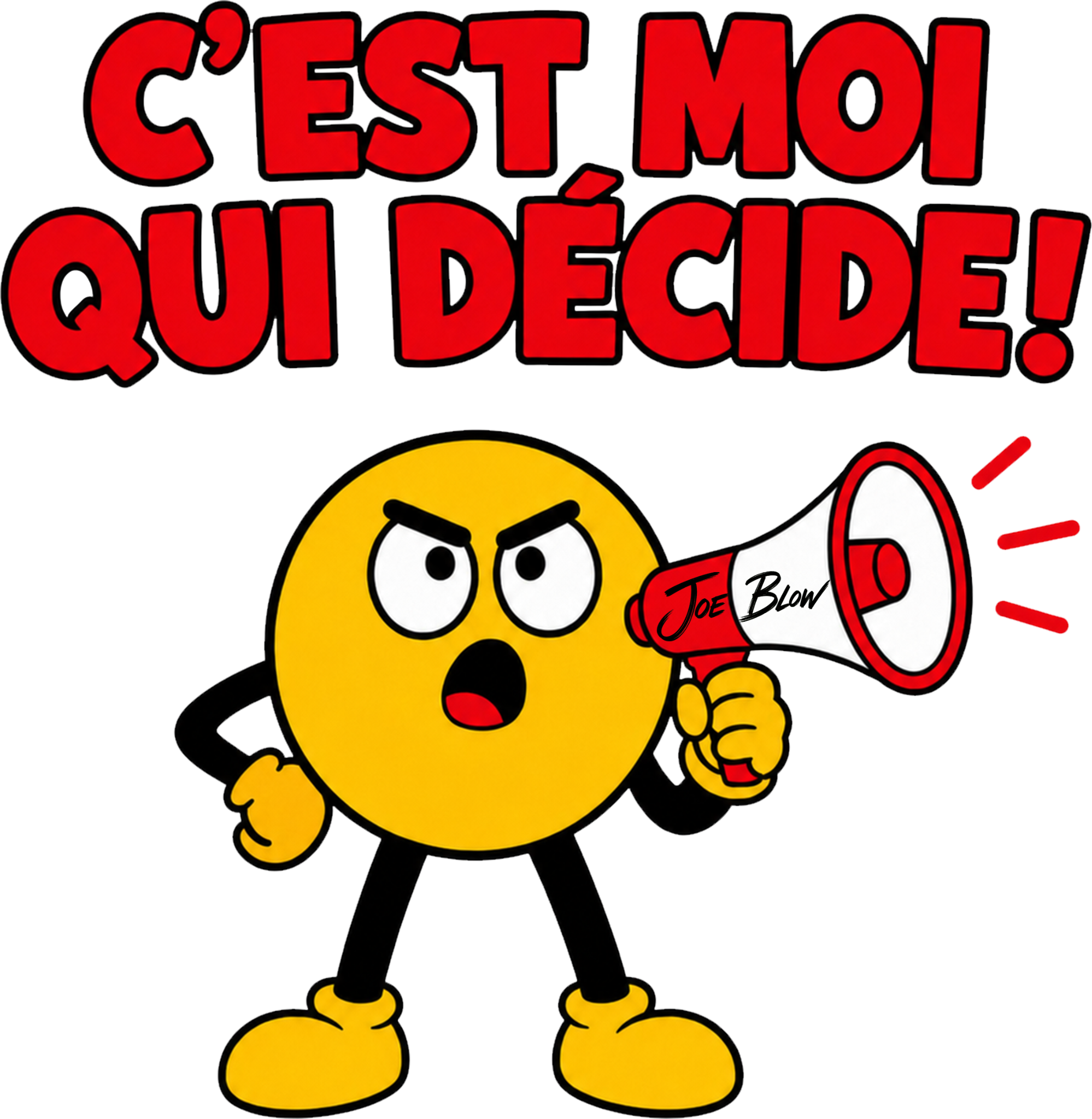 Illustration C’est moi qui décide !
