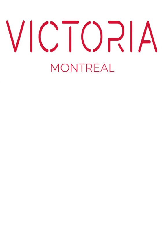 Illustration Victoria Montréal — Blanc & Rouge