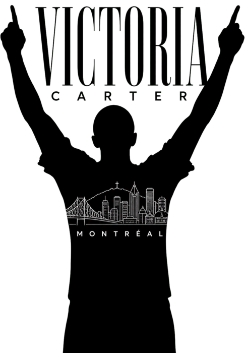 Illustration Victoria Montréal — Silhouette noire