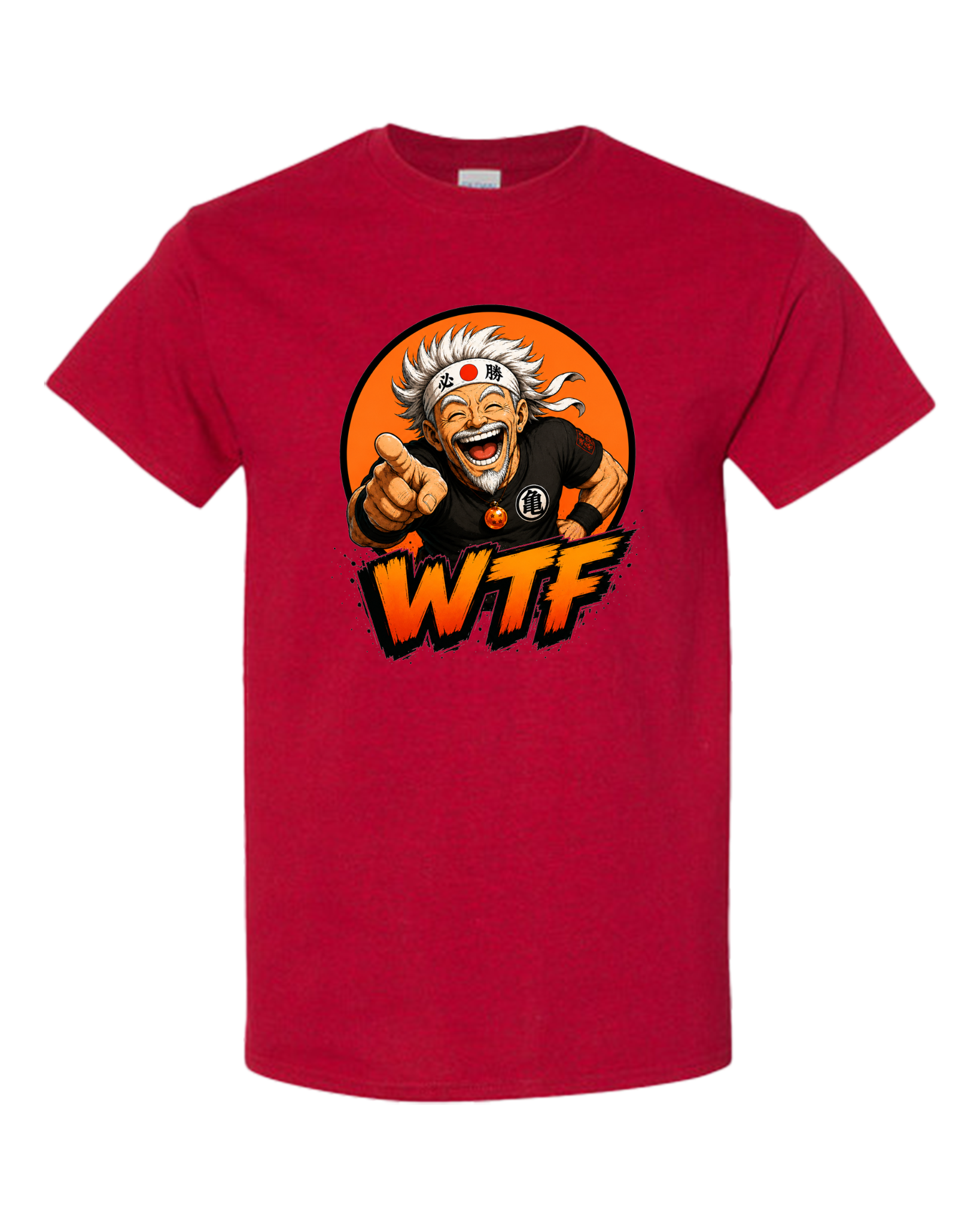 T-shirt rouge WTF Promo
